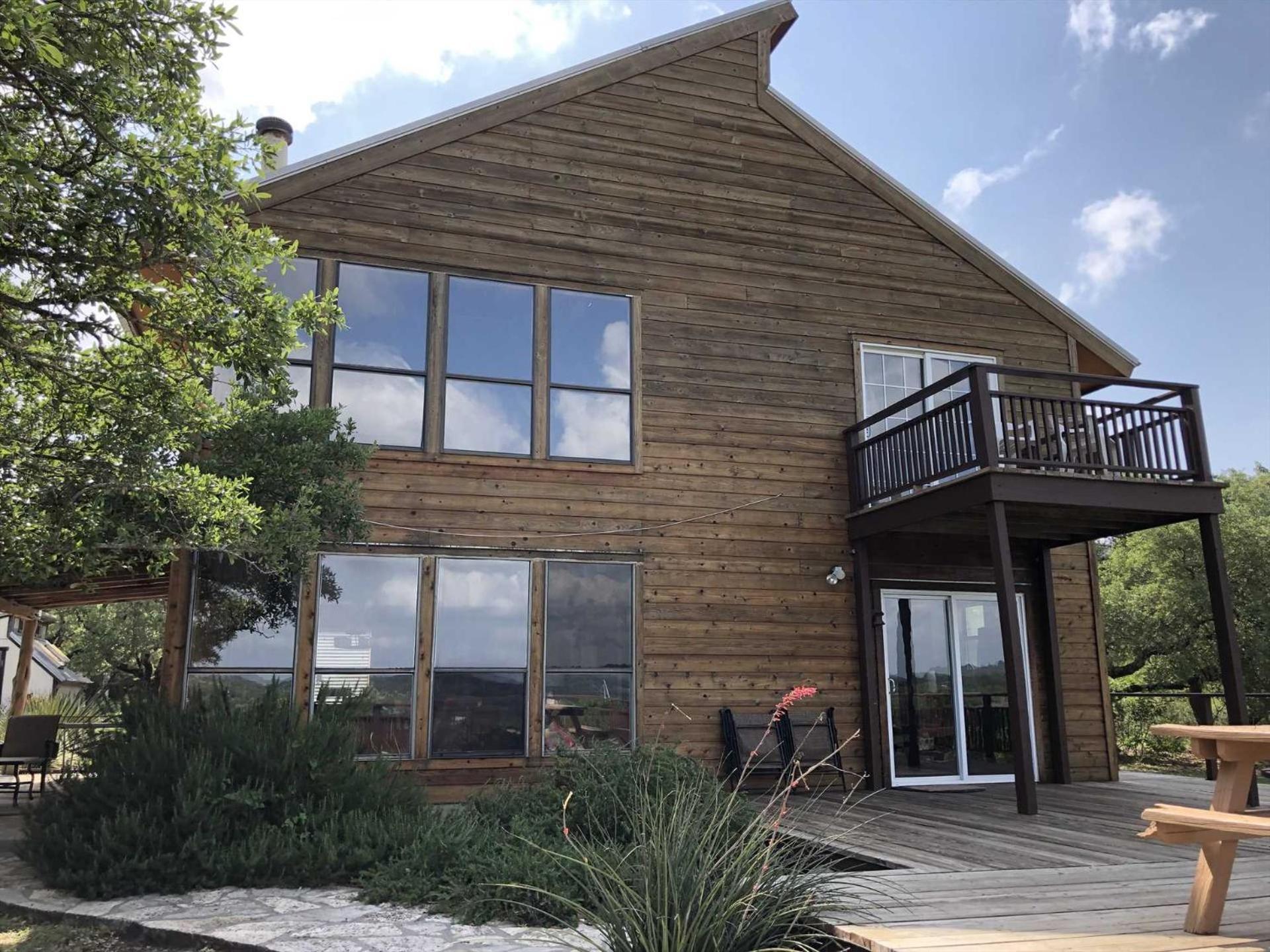 Rockin' B Ranch Bluff House Hotell Pipe Creek Exteriör bild